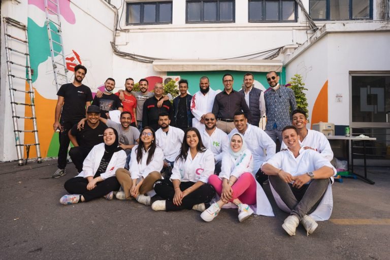 team building street art chez Hilti Maroc