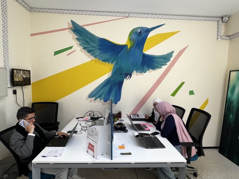 Une nouvelle mission avec la fondation Jadara: donner de la couleur au siège Jadara