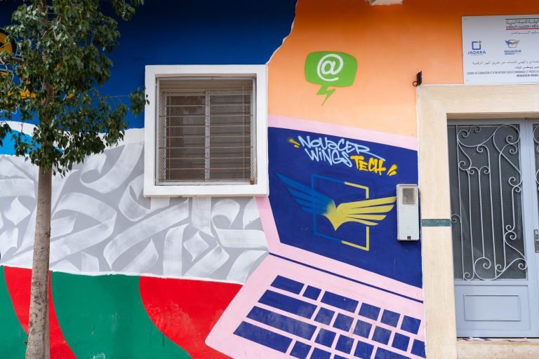 Une fresque Street Art engagée : Placebo Studio x Fondation Jadara