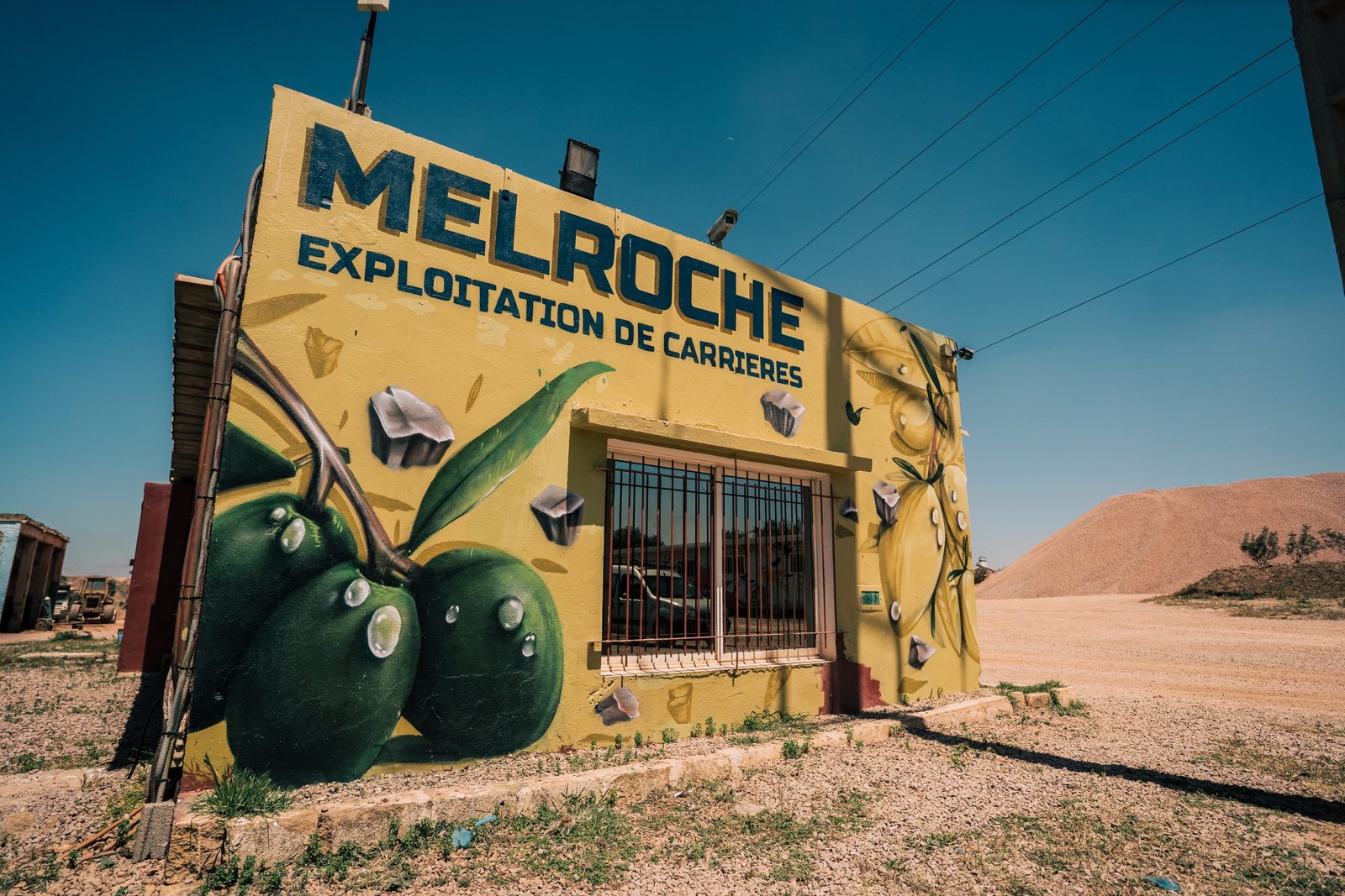Melroche : l’art urbain au service du paysage industriel