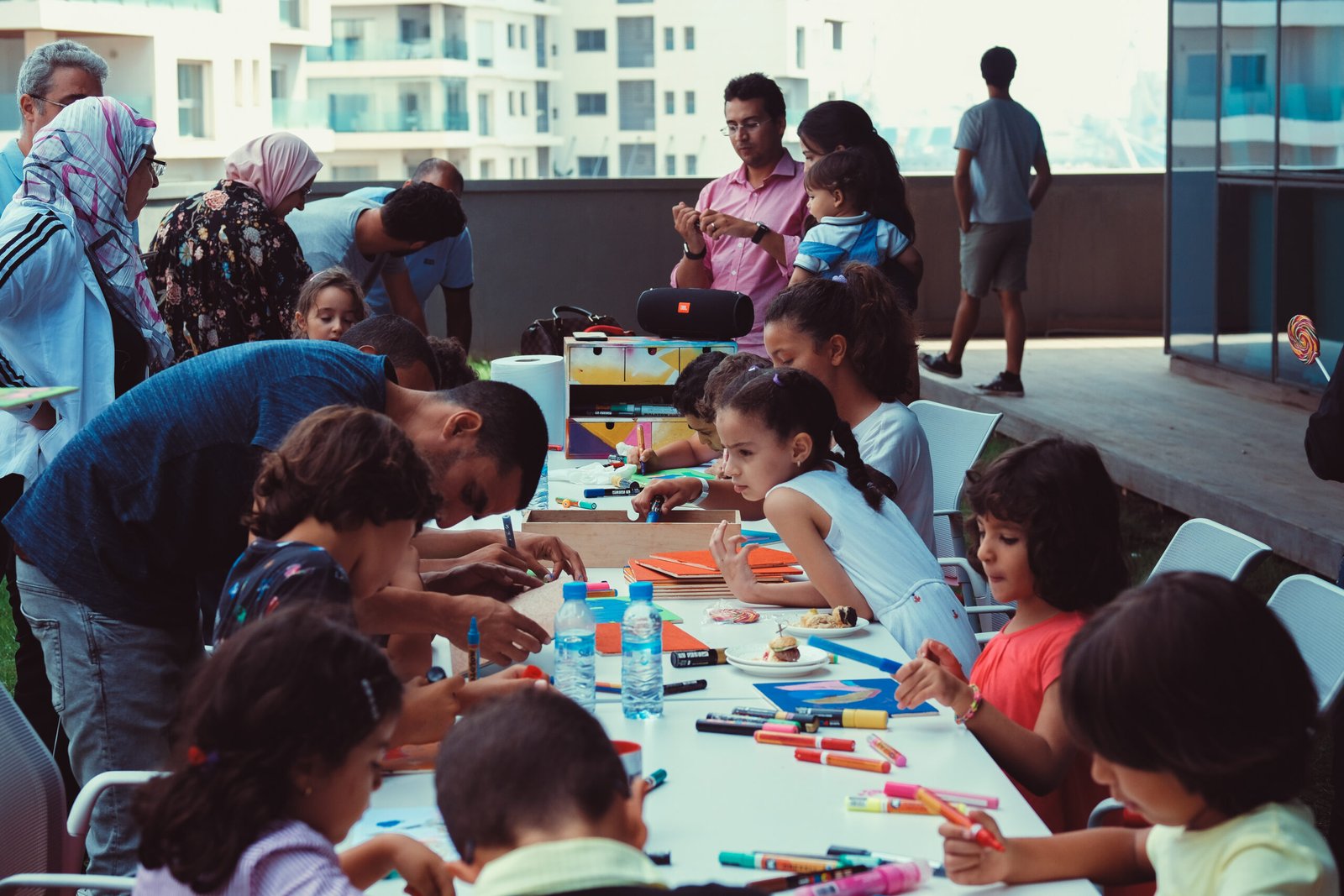 Quand les murs prennent vie au Family Day de Sopra Banking