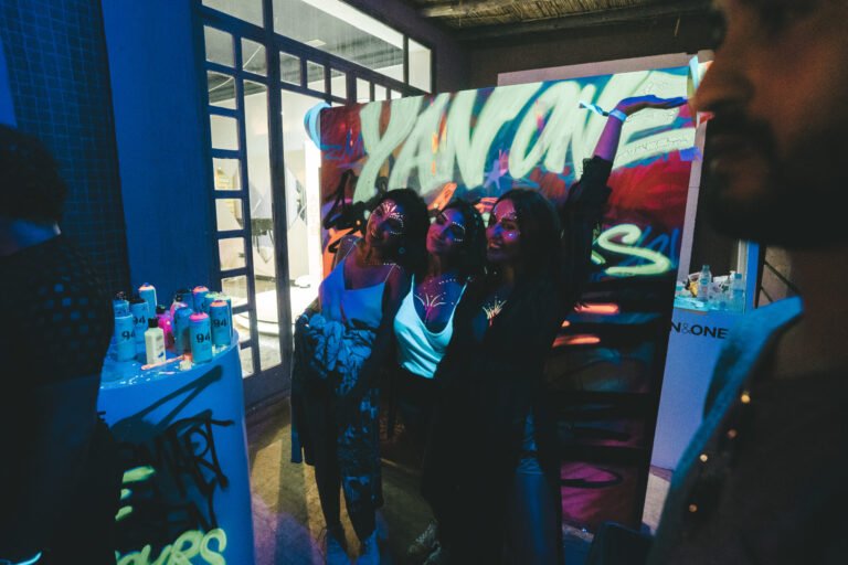 Oasis Festival : Street art fluo, body painting et live performance avec Yan& One
