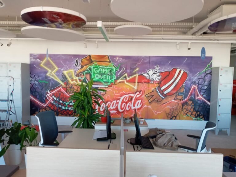 Coca-Cola Maroc : une collection street art pour leurs nouveaux bureaux