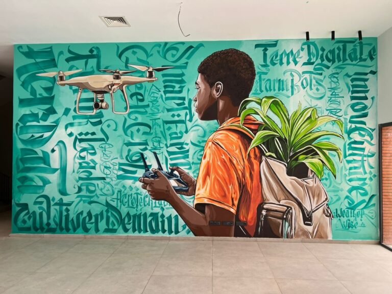 Digital Farming School : Des murs vivants pour cultiver l’innovation