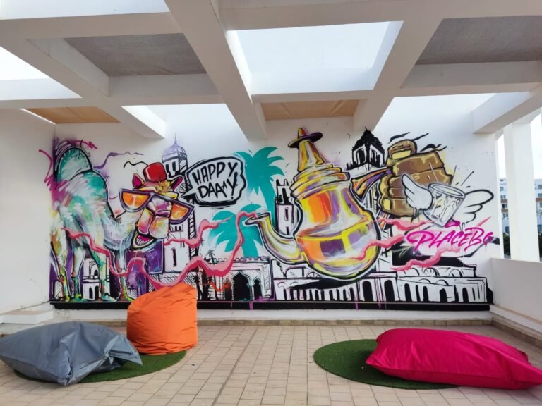 L’art urbain transforme les locaux du CMC à Casablanca