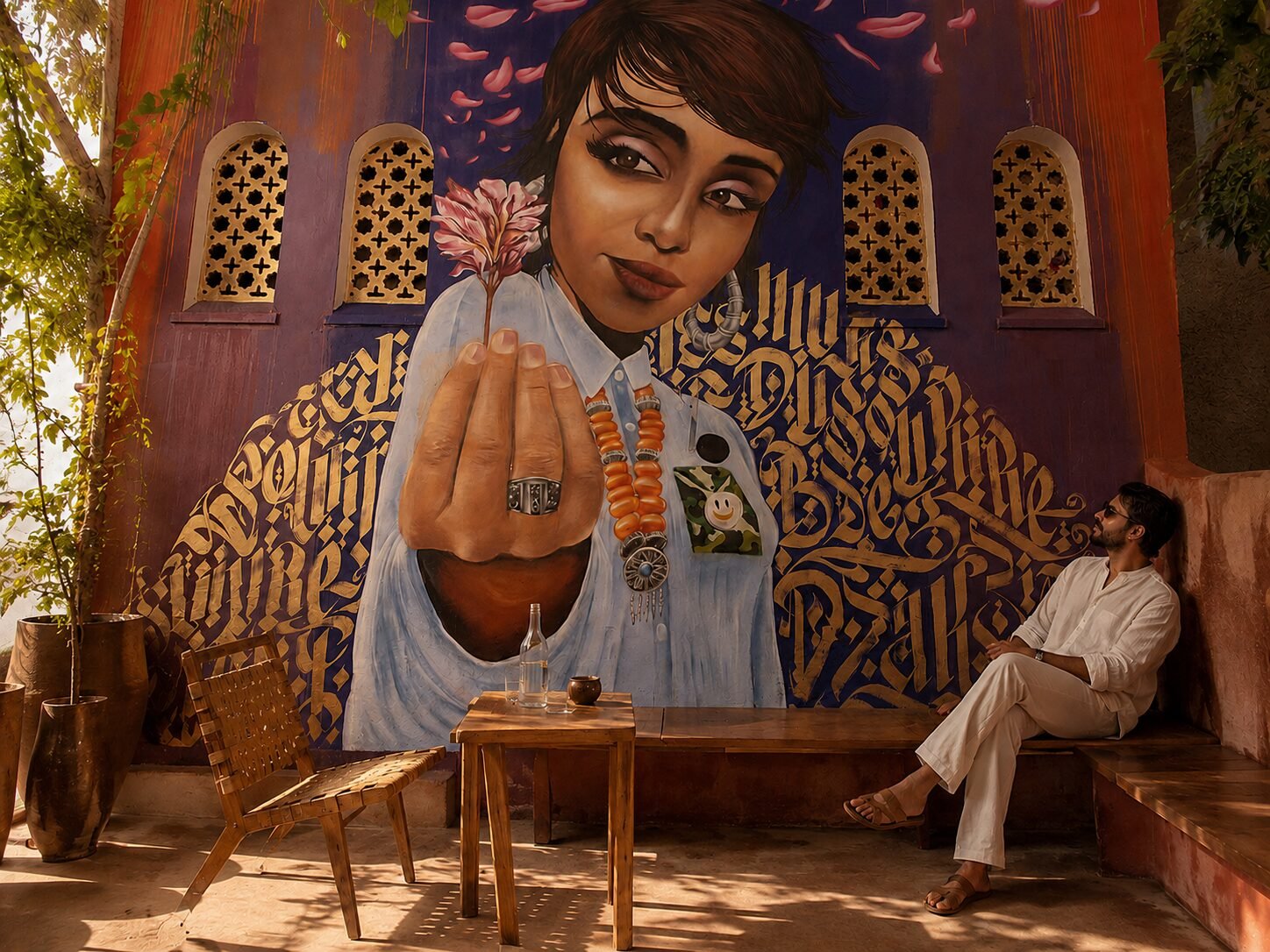 Sourire de Réda : Quand le street art devient un cri d’espoir à Casablanca