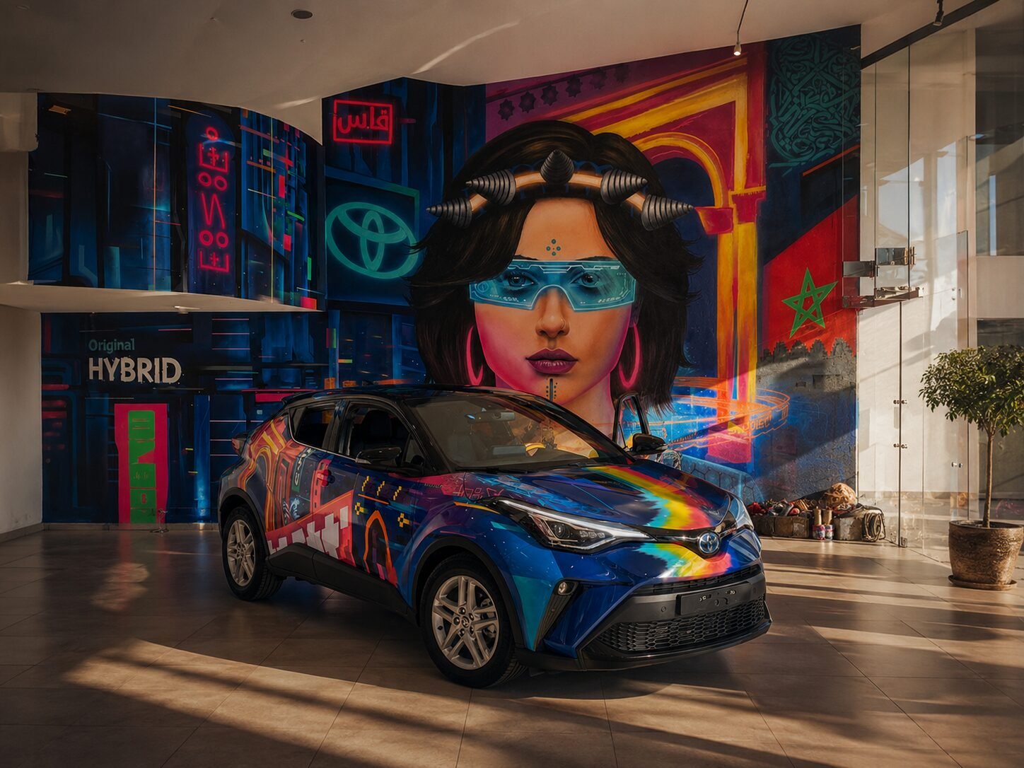 Une customisation urbaine de SUV pour Toyota