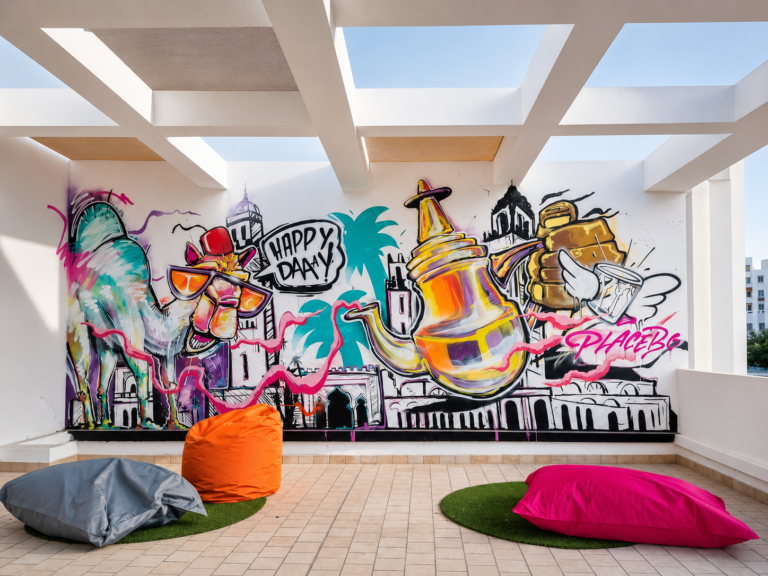 L’art urbain transforme les locaux du CMC à Casablanca